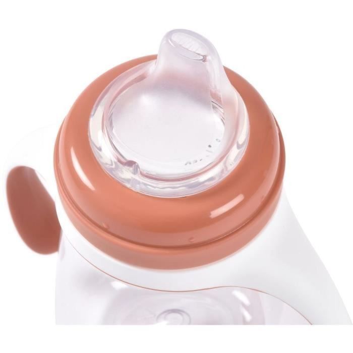 Vaso de Aprendizaje Béaba Naranja 210 ml 12 Vaso de Aprendizaje Béaba Naranja 210 ml 12