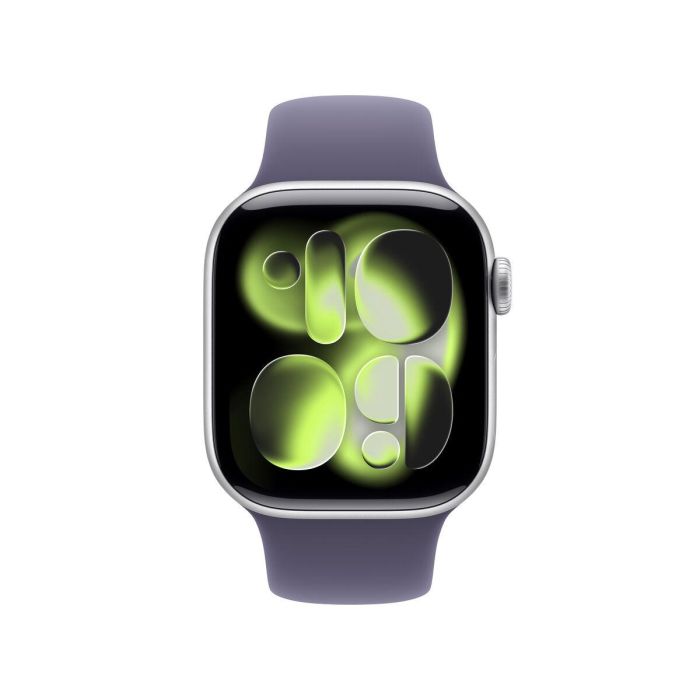 Apple Watch Series 11 Aluminio 42mm Plata con Correa Deportiva Nebelviolett S/M 7
