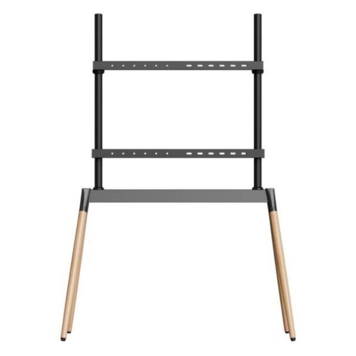 Gembird TVS-86F-01-BK Soporte para TV de 55" a 86" (2,18m), 40 kg, VESA 100x100-600x400mm, Altura Ajustable, Negro/Madera Gembird TVS-86F-01-BK Soporte para TV de 55" a 86" (2,18m), 40 kg, VESA 100x100-600x400mm, Altura Ajustable, Negro/Madera