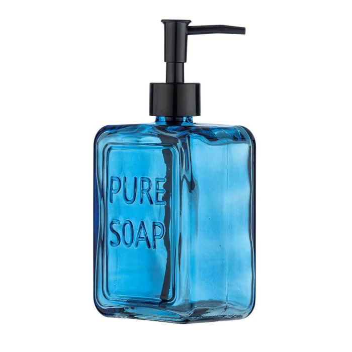 Dosificador de jabón pure soap azul 24712100 wenko 1