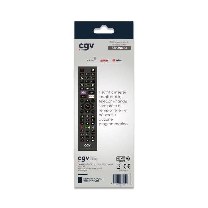 Mando a distancia de repuesto - Términos y Condiciones Generales - FIDELIO Grundig - Para televisores Grundig - Sin programación - Listo para usar 2 Mando a distancia de repuesto - Términos y Condiciones Generales - FIDELIO Grundig - Para televisores Grundig - Sin programación - Listo para usar 2