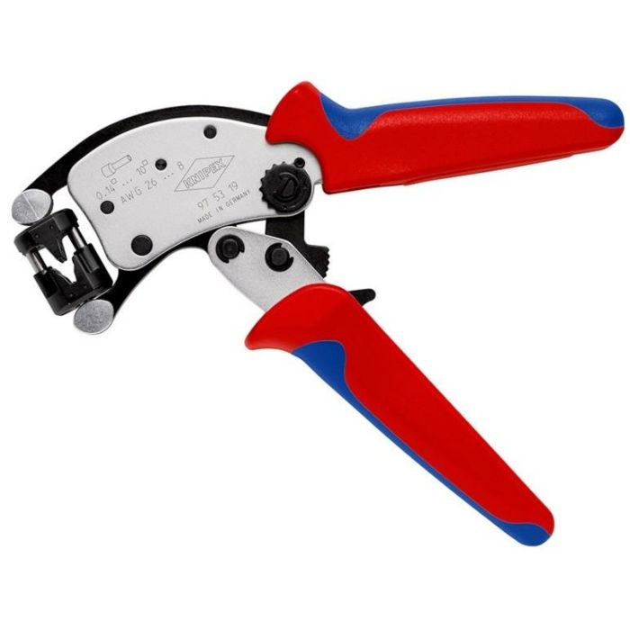 KNIPEX Twistor T Selbsteinst. Crimpzange f. Aderendhlsen 12 KNIPEX Twistor T Selbsteinst. Crimpzange f. Aderendhlsen 12
