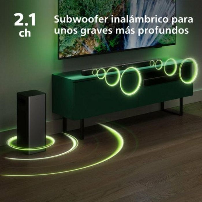 Barra de Sonido Philips Negro 120 W 5