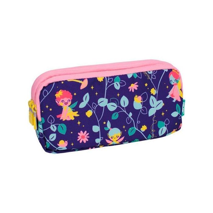 Milan Estuche Portatodo 3 Cremalleras Serie Especial Fairy Tale Lila - 22 x 11 x 6,5 cm Milan Estuche Portatodo 3 Cremalleras Serie Especial Fairy Tale Lila - 22 x 11 x 6,5 cm