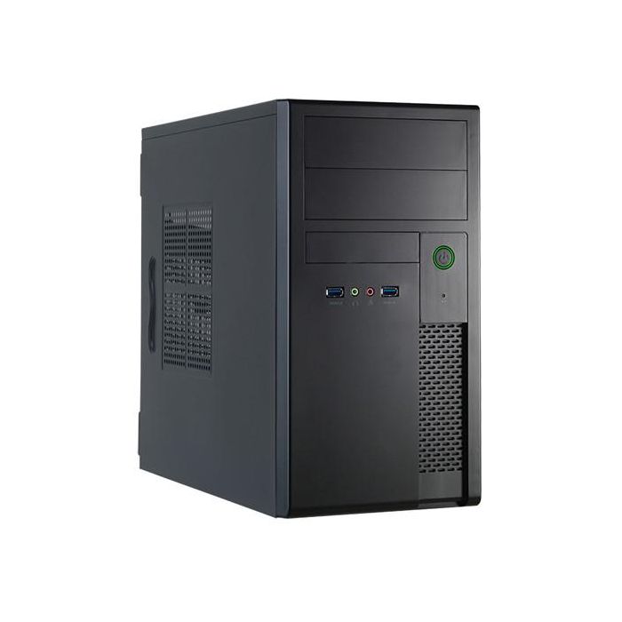 Chieftec XT-01B-350GPB Mini Tower Caja PC Negro 350W micro ATX 1
