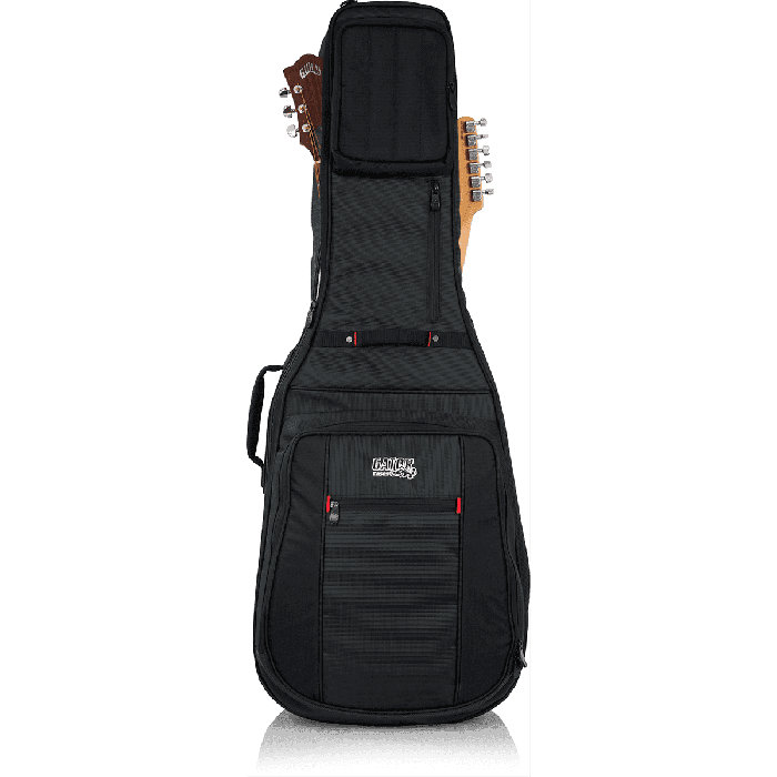 Gator Funda para Guitarra Acústica y Eléctrica "Pro Go" Negra Nailon 1239x465x312mm