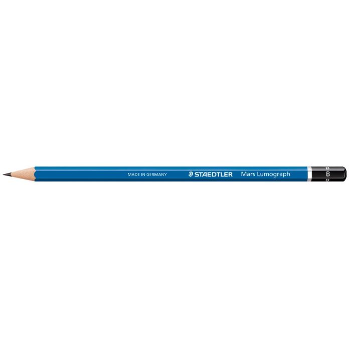 Lapices De Grafito Staedtler Mars Lumograph 100 B Unidad 12 unidades 1