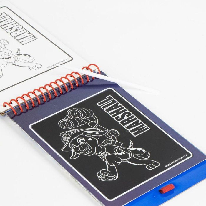 Cerdá Set de Papelería Scratch Book Paw Patrol Azul para Niños +3 Años, Medidas 14 x 20.5 x 1 cm 3