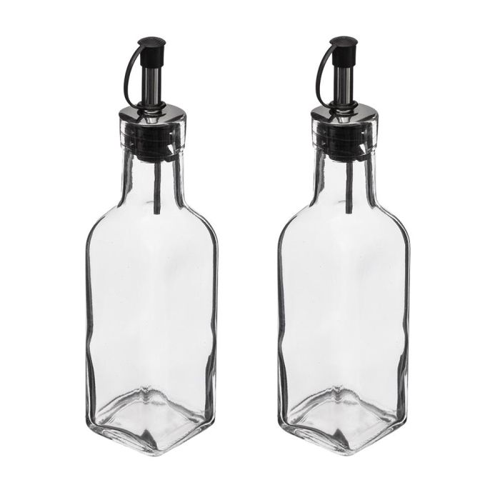 Secret Of Gourmet Set aceitera y vinagrera de cristal 16cl 0 Secret Of Gourmet Set aceitera y vinagrera de cristal 16cl 0