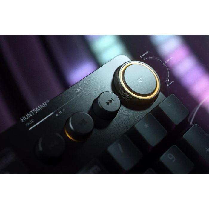 Razer Keyboard Huntsman V2 Gaming (DE) black Full Size.On-the-fly-Makro 4