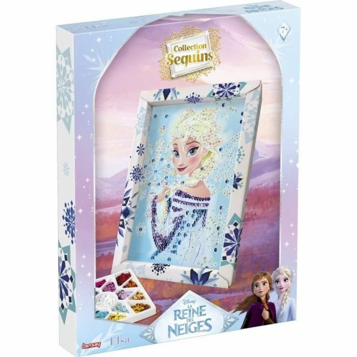 Lansay LAN3181860203286 Juego Creativo Colección de Lentejuelas de Elsa Frozen para Niños (7+ años) 2