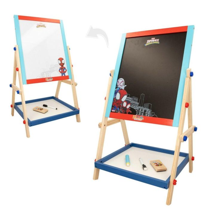 Pizarra 2 en 1 Spidey 5 Piezas 4 Unidades 40 x 64,5 x 31,5 cm 6 Pizarra 2 en 1 Spidey 5 Piezas 4 Unidades 40 x 64,5 x 31,5 cm 6