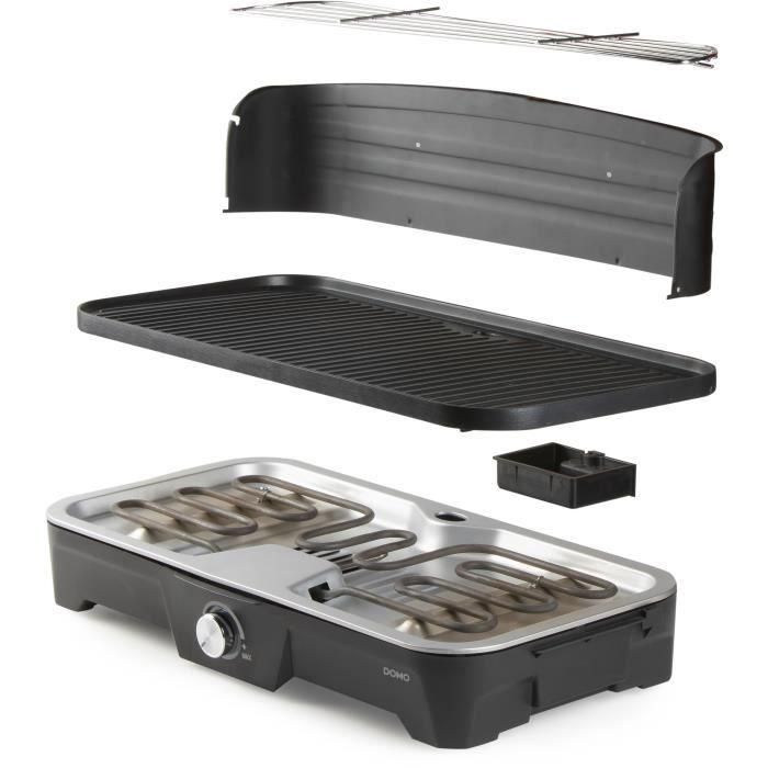 Parrilla de mesa - BBQ eléctrica - DOMO - DO9260G - 2200W 2 Parrilla de mesa - BBQ eléctrica - DOMO - DO9260G - 2200W 2