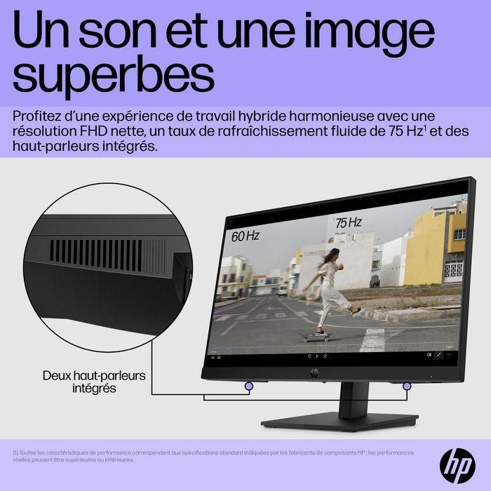 HP Monitor P22h G5 / 21,5" / FHD / VGA-HDMI-DisplayPort / Regulable Altura 10 HP Monitor P22h G5 / 21,5" / FHD / VGA-HDMI-DisplayPort / Regulable Altura 10