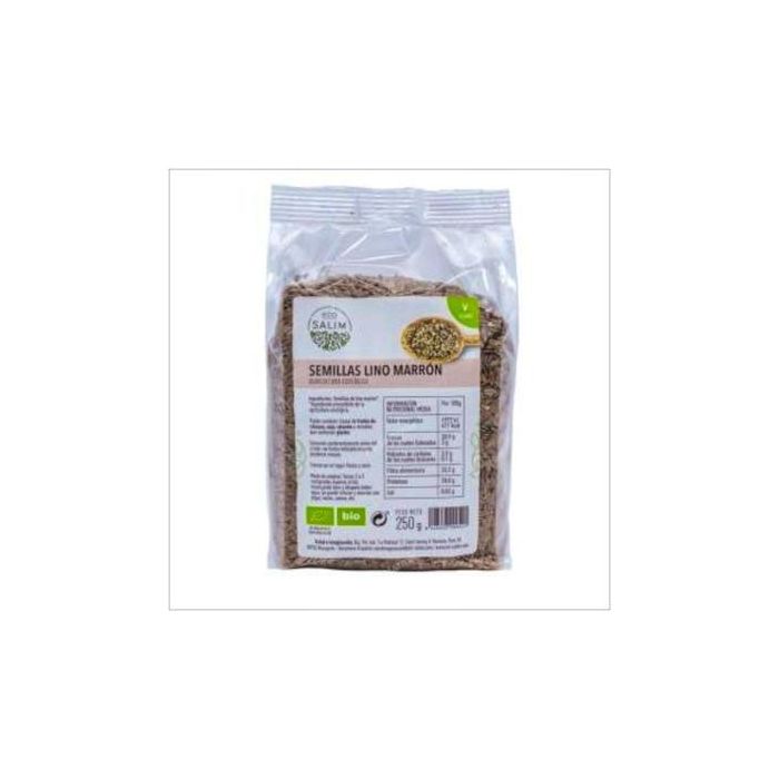 ECO SALIM Semillas de Lino Marrón 250g Ecológicas - Alimento Vegano