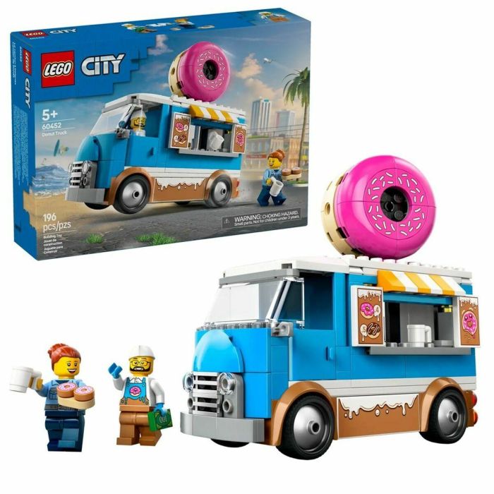 Juego de construccion camión de dónuts lego city