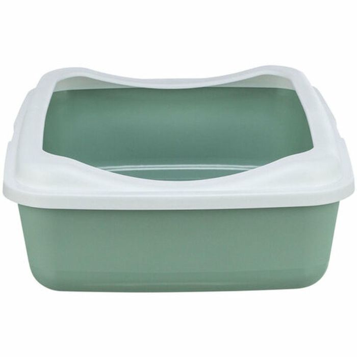Arenero para Gatos Trixie Classic Blanco Verde Plástico 37 × 15 × 48 cm 1 Arenero para Gatos Trixie Classic Blanco Verde Plástico 37 × 15 × 48 cm 1