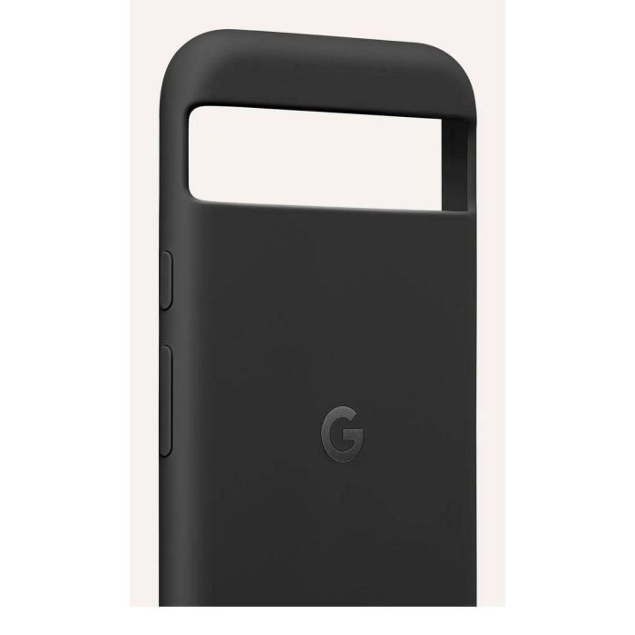 Google Pixel 8a Funda, Obsidiana. Protección contra caídas y arañazos, ajuste perfecto, diseño delgado y materiales reciclados. 1
