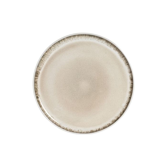 DKD Home Decor Plato Horeca Gres Esmaltado Beige Blanco 27x27 cm - Juego de 6 Unidades Apto para Microondas y Lavavajillas 0 DKD Home Decor Plato Horeca Gres Esmaltado Beige Blanco 27x27 cm - Juego de 6 Unidades Apto para Microondas y Lavavajillas 0
