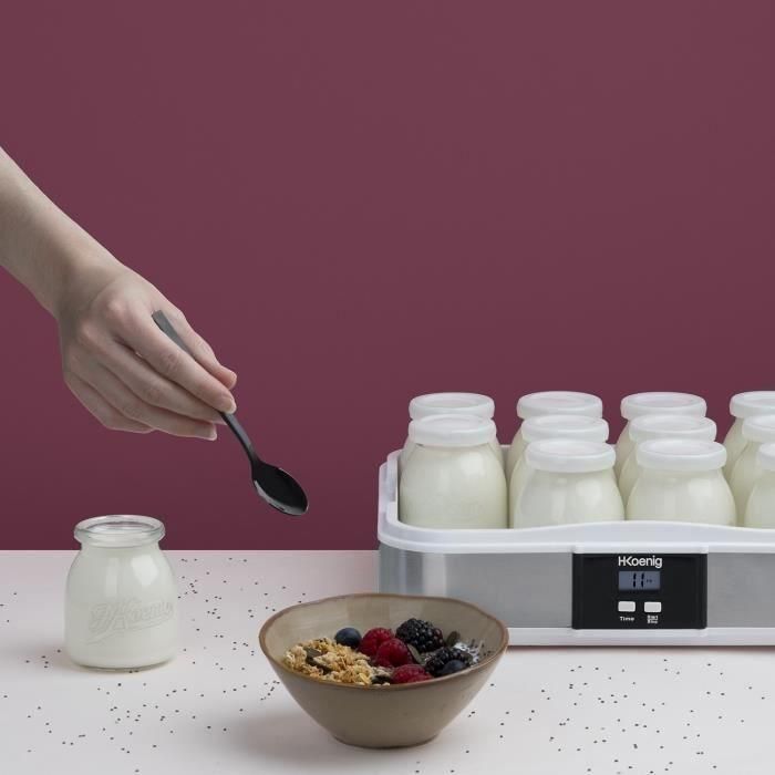 Yogurtera 12 botes HKoeNIG 4 Yogurtera 12 botes HKoeNIG 4