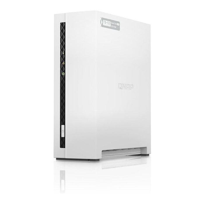 QNAP TS-133 NAS de 1 Bahía 3.5"- 2.5" con 2GB de RAM en Formato Torre 1