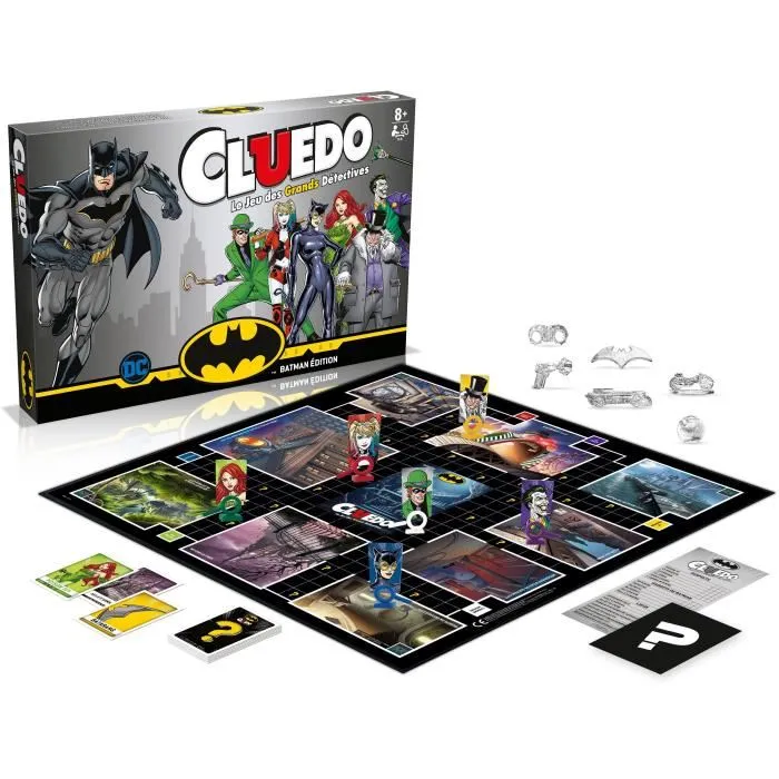 Winning Moves Batman Cluedo Juego de Mesa 4