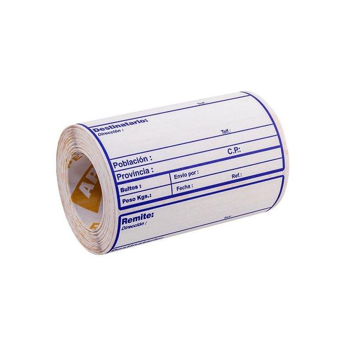 Etiquetas Envio Apli 82X109 Mm Rollo 200 Uds. Con Datos (00324)