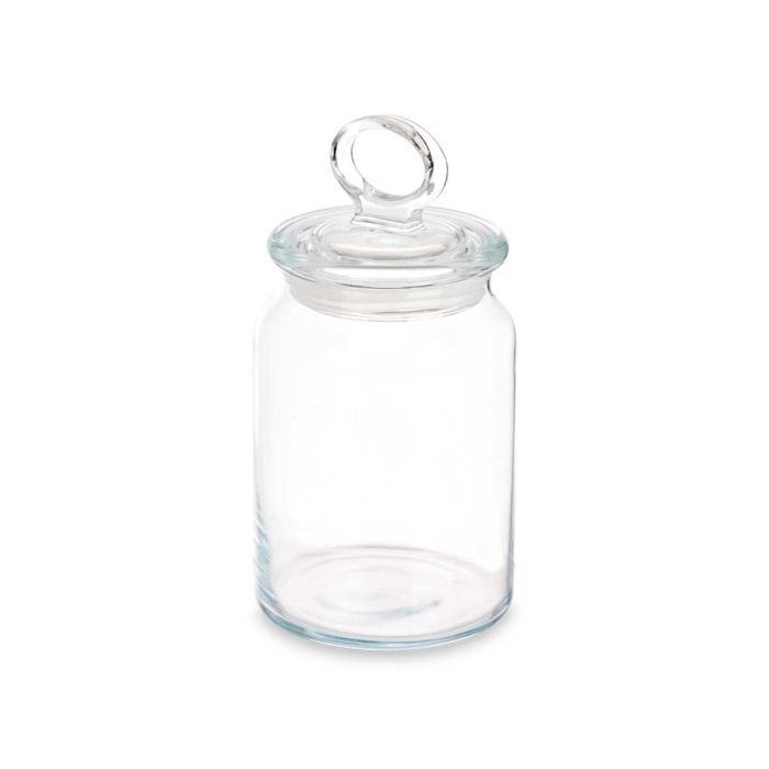 Pasabahce Tarro Kitchen Vidrio y Silicona Transparente 860 ml 9.8x9.8x19.3 cm (Set de 6) 1 Pasabahce Tarro Kitchen Vidrio y Silicona Transparente 860 ml 9.8x9.8x19.3 cm (Set de 6) 1