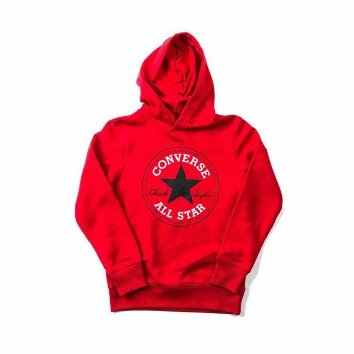Sudadera sin Capucha Niño Converse 9CC858 U10 Rojo Sudadera sin Capucha Niño Converse 9CC858 U10 Rojo