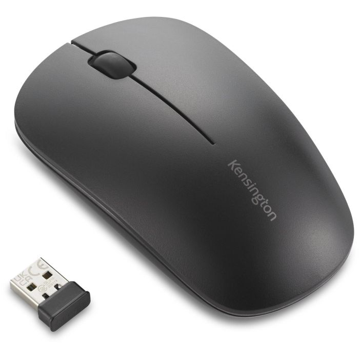 Kensington MY230 EQ Ratón Recargable Inalámbrico Bluetooth y 2.4GHz Midsize, Batería Larga Duración, Materiales Reciclados