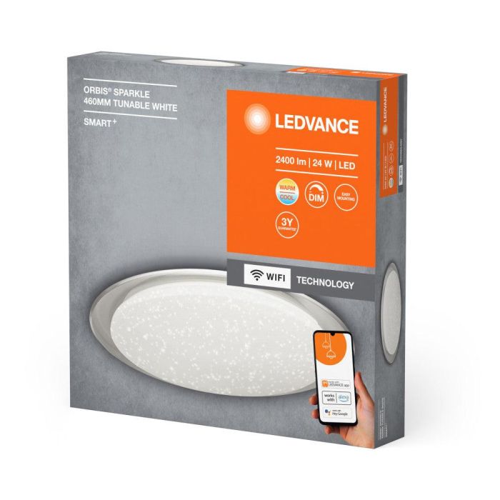 [LVE-4058075573475] Plafón LED Ledvance "Smart" 24W 1800Lm 2700…6500K 120º IP20 Regulable 1