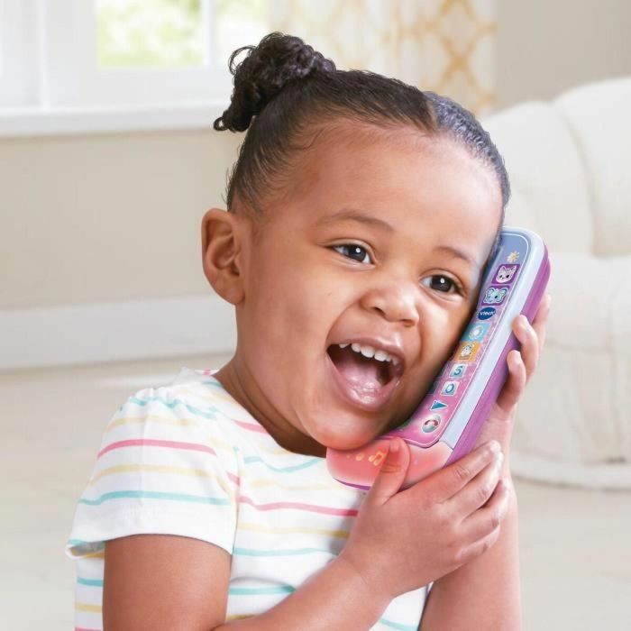 Teléfono de Juguete Vtech Smartphone P´tit Genius Magic Light (FR) 2 Teléfono de Juguete Vtech Smartphone P´tit Genius Magic Light (FR) 2