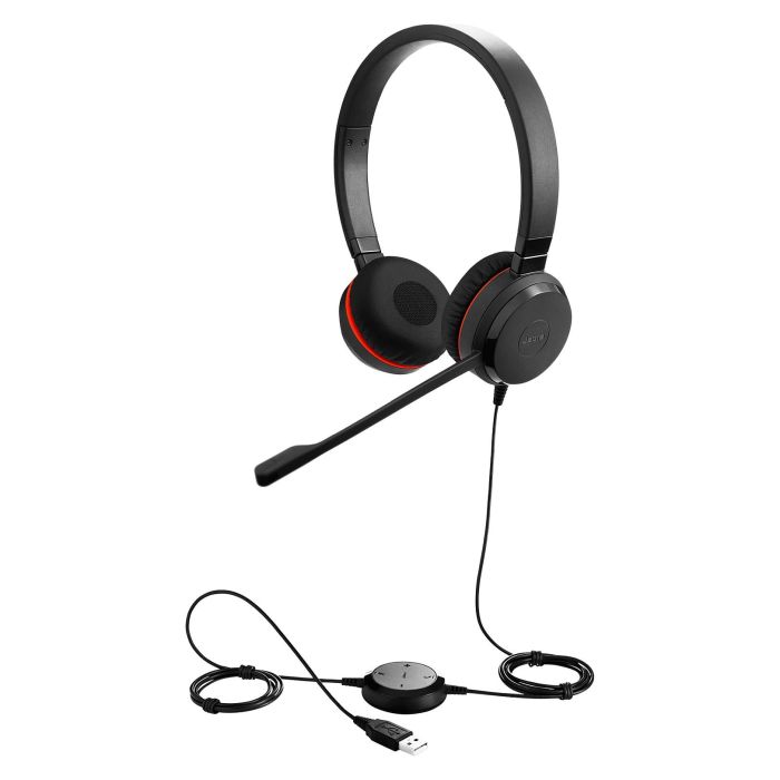 Jabra Evolve 30 II MS Stereo Auriculares Alámbricos para Oficina/Centro de Llamadas USB/3.5mm 3 Jabra Evolve 30 II MS Stereo Auriculares Alámbricos para Oficina/Centro de Llamadas USB/3.5mm 3