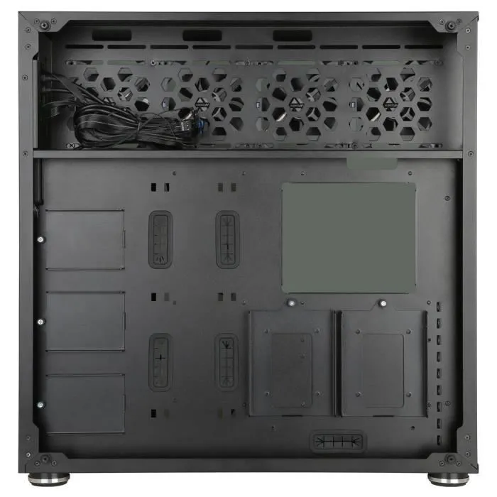 Abkoncore Caja de PC R780 Sync Torre Grande E-ATX ATX Micro ATX Mini-ITX con 8x120mm ARGB Frontal Metálico Vidrio Templado Negro 5