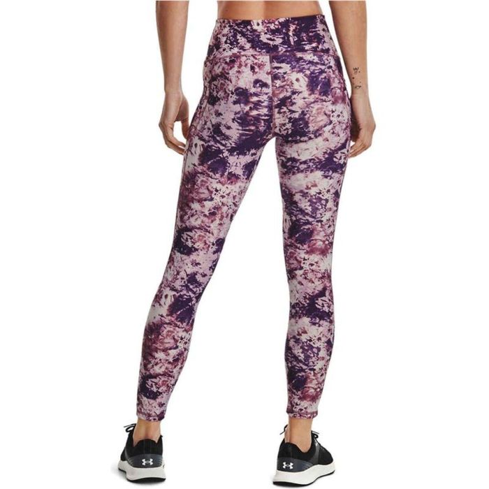 Mallas Deportivas de Mujer Under Armour HeatGear W Violeta Azul 1 Mallas Deportivas de Mujer Under Armour HeatGear W Violeta Azul 1