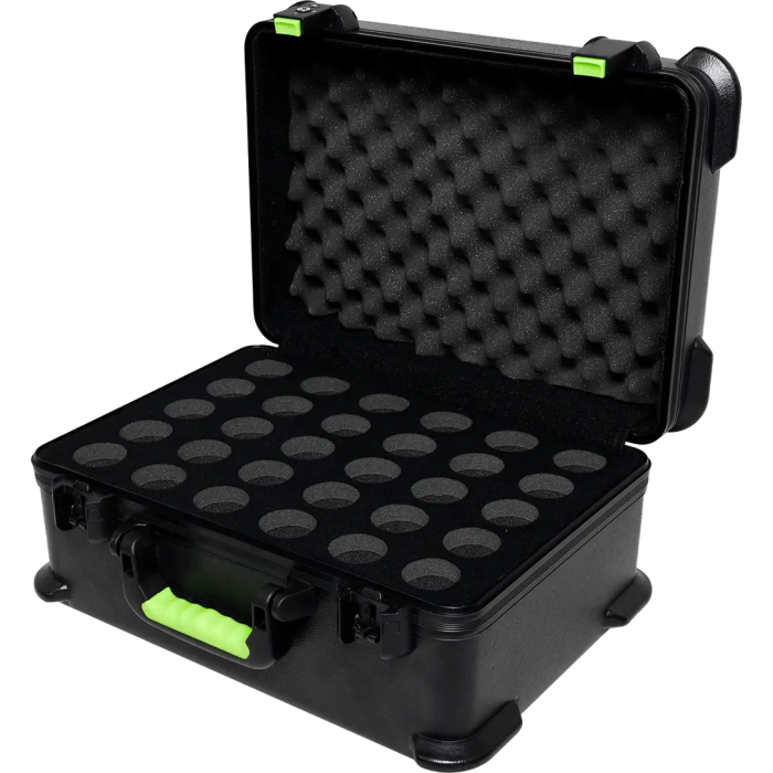 SBG Estuche de Transporte de Polietileno para 30 Micrófonos con Cierre TSA 8
