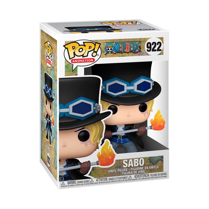 Funko Pop! Figura de Sabo de One Piece, Vinilo, 9cm, Referencia 54461 1 Funko Pop! Figura de Sabo de One Piece, Vinilo, 9cm, Referencia 54461 1