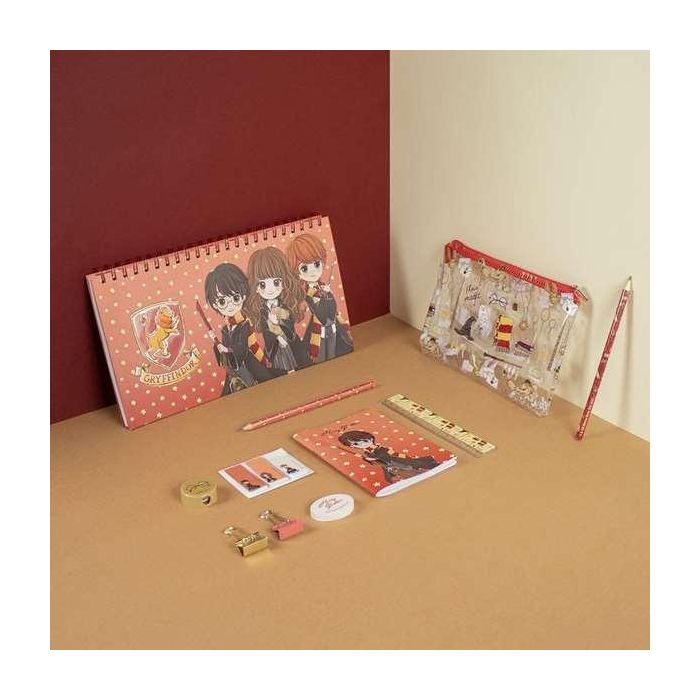 Cerdá Planificador Semanal Harry Potter - Agenda Organizadora Rojo, 100% Papel, Idiomas Español/Inglés y más, para Jóvenes 12-16 Años 1