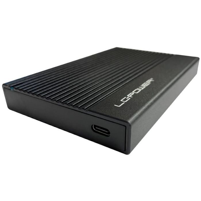 6.3cm LC-25U3-C LC-Power USB3.2 Alu Black 10