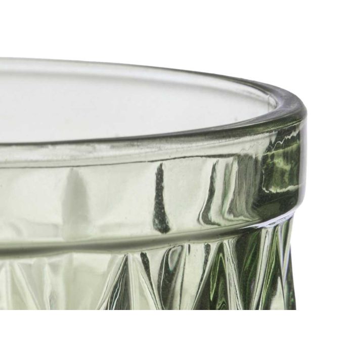 Vaso Diamante Verde 250 Ml Vivalto 8x10x8cm (24 Unidades) 3 Vaso Diamante Verde 250 Ml Vivalto 8x10x8cm (24 Unidades) 3