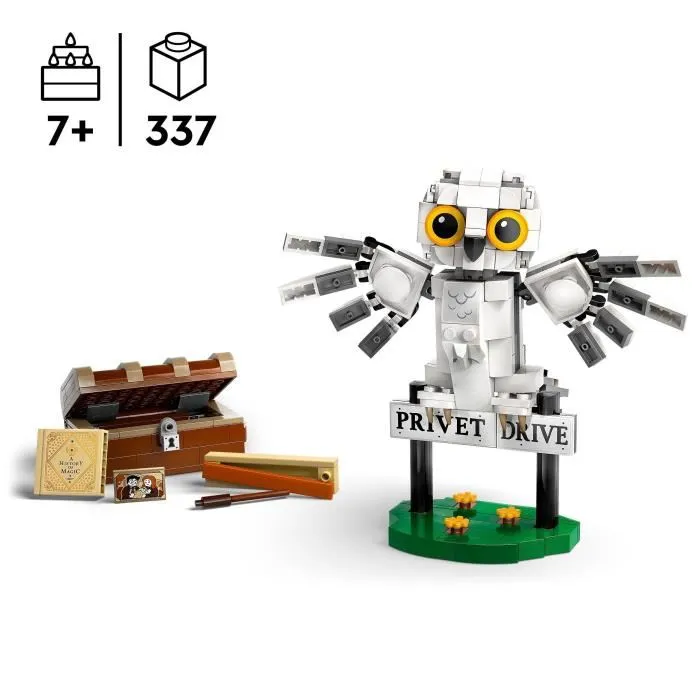 Lego Harry Potter 76425 Hedwig en 4 Privet Drive, Juguete de Construcción para Niños 1