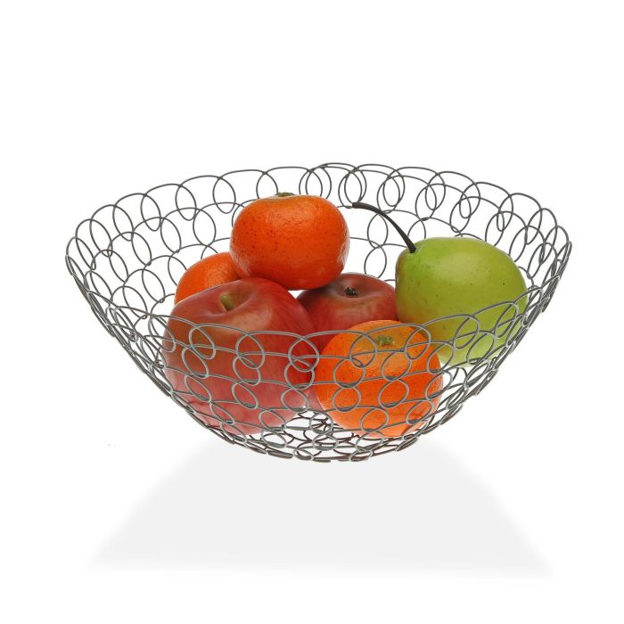 Frutero Aros Gris Versa 28X12CM (2 Unidades) 1 Frutero Aros Gris Versa 28X12CM (2 Unidades) 1