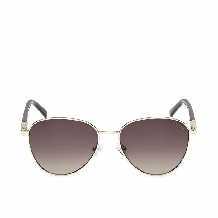 Guess Gafas Gafas de Sol GU3041 33F para Adultos Montura Blanca Metal 140 mm