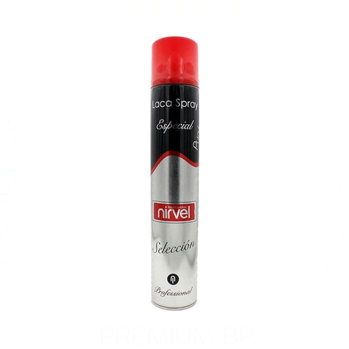Nirvel Laca Spray Styling Punk - Fijación Fuerte, Brillo Extra, Anti-Humedad, 750 Ml