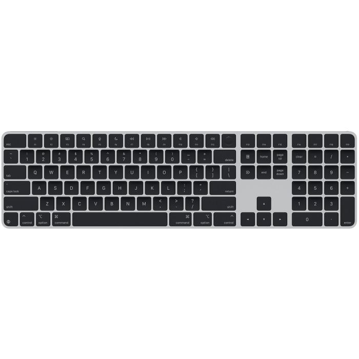 APPLE Magic Keyboard con Touch ID y Teclado Numérico para Mac (Apple Silicon), Inglés US, Teclas Negras