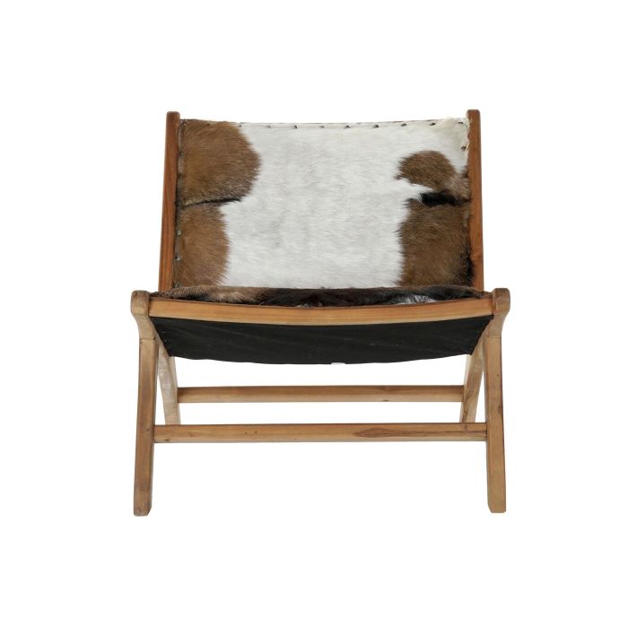 Butaca Colonial DKD Home Decor Marron Blanco 78 x 68 x 65 cm 4