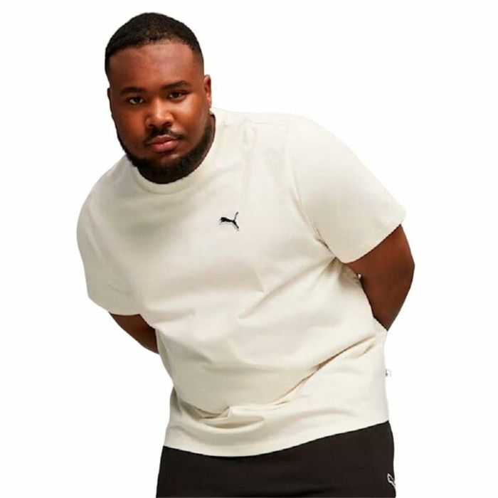 Camiseta de Manga Corta Hombre Puma Better Essentials Beige 3