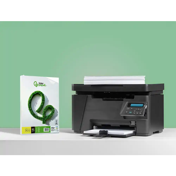 Liderpapel Papel A4 80g/m2 Liso Paquete de 250 Hojas para Escritura, Fotocopiadoras y Multicopistas 5