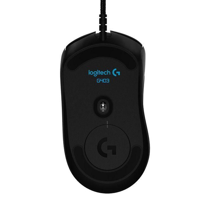 Logitech G403 Hero Ratón Gaming USB, Sensor HERO 25K, RGB LIGHTSYNC, 25600 DPI, 6 Botones Programables, Pesa Ajustable - 910-005633 11 Logitech G403 Hero Ratón Gaming USB, Sensor HERO 25K, RGB LIGHTSYNC, 25600 DPI, 6 Botones Programables, Pesa Ajustable - 910-005633 11