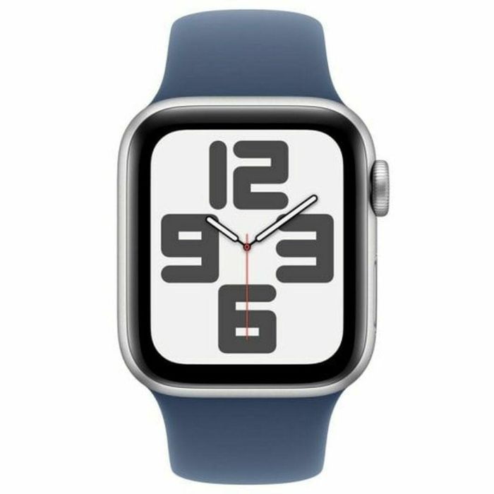 Reloj Hombre Apple MXGF3QL/A Azul Plateado 6